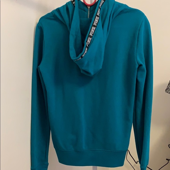 VS pink quarter zip hoodie - Picture 2 of 2